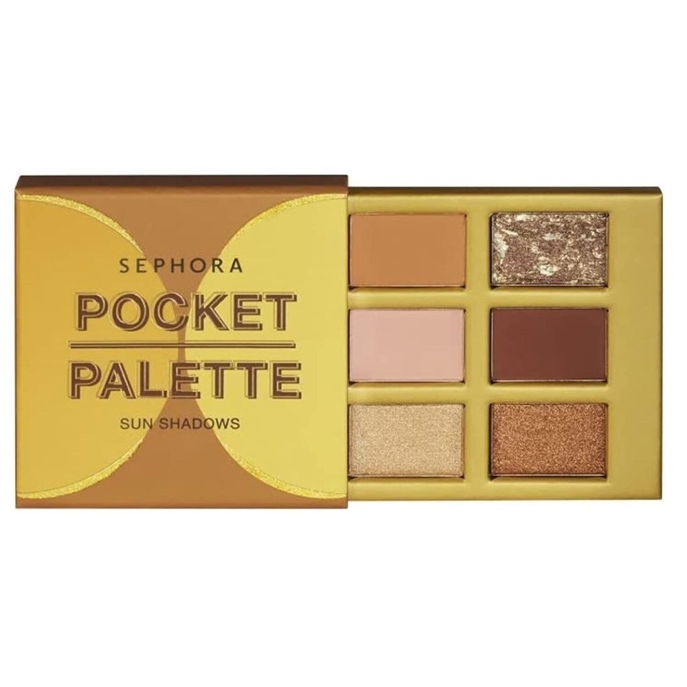 SEPHORA COLLECTION Mini Pocket Sun  Eyeshadow Palettes Golden Hour